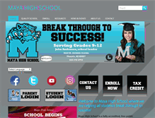 Tablet Screenshot of mayahs.com